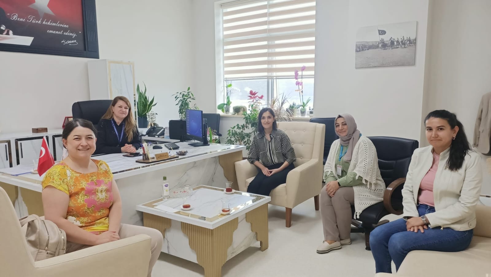 Bilecik Eğitim ve Araştırma Hastanesi Sağlık Bakım Hizmetleri Müdürüne Ziyaret